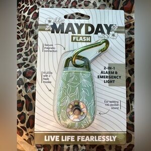 Flash Green Alarm & Emergency Light